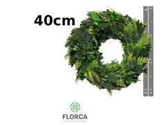 Christmas Wreath Mix Half 40cm