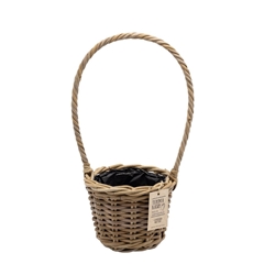 Baskets Rattan Terima Handle 15*14/42cm