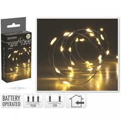 Christmas Led Wire 40L 195cm (ex.batt.)
