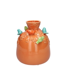 Ceramics Exclusive Birds Bottlevase D05/14*16cm
