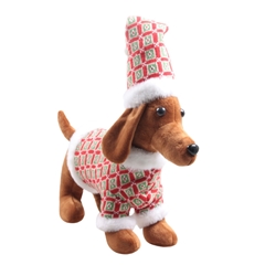Christmas Deco Dachshund Max 46*13*50cm