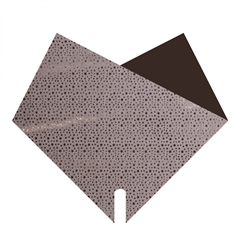 Christmas Sleeve Double Stars 30*30cm X50