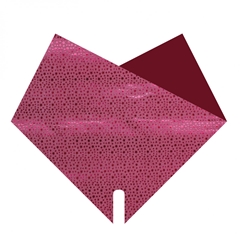 Christmas Sleeve Double Stars 30x30cm X50