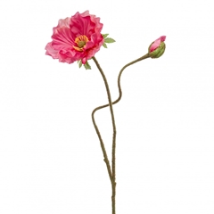 Artificial Flowers Papaver 74cm