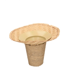Bouquetholder Jute Bamboo D26*20cm