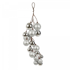 Christmas Bauble Hanging Plastic 45cm