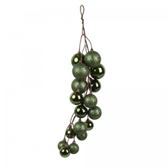 Christmas Bauble Hanging Plastic 45cm
