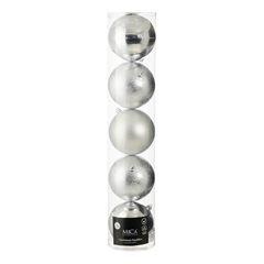 Christmas Bauble Ball Plastic 200mm X5