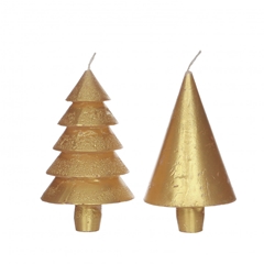 Christmas Candle Christmas Tree D07*12cm