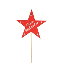 Christmas Sticks 50cm Star Fr.Weihnachten 9cm