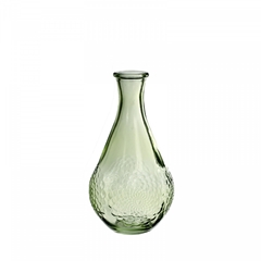Glass Bottle Dahlia D09*16cm