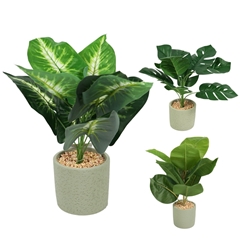 Artificial Plants Pot Assorti D11*40cm