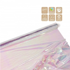 Cellophane Roll 100cm 10m Irisdescent Clayrton