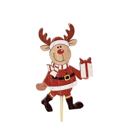 Christmas Sticks 20cm Reindeer 7.5cm