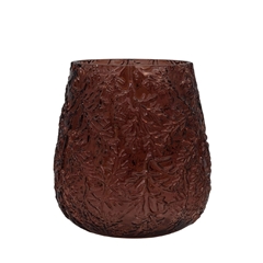 Autumn Glass Vase Forest D20*21.5cm
