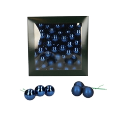 Christmas Bauble Ball/wire 25mm Combi X144