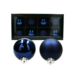 Christmas Bauble Ball 80mm Combi X8