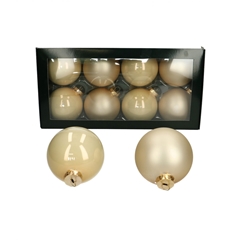 Christmas Bauble Ball 80mm Combi X8