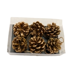 Sale Christmas Deco Hanging Pine Cone 6cm X6