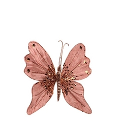 Christmas Deco Clip Butterfly 26cm