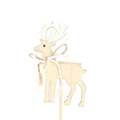 Christmas Sticks 10cm Reindeer 6*10cm