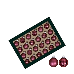 Christmas Bauble Ball 25mm Combi X24