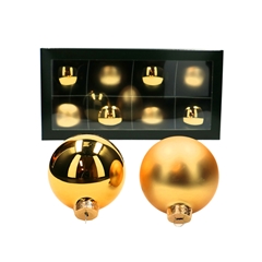 Christmas Bauble Ball 80mm Combi X8