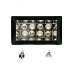 Christmas Bauble Ball 25mm Combi X24