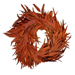 Preserved Wreath D35cm Eucalyptus Berry