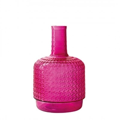 Glass Bottle Sari D14.5*27cm