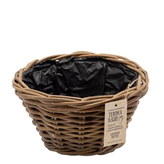Baskets Rattan Terima Tray D28*15cm