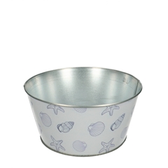 Maritime Zinc Ocean Tray D18*09cm