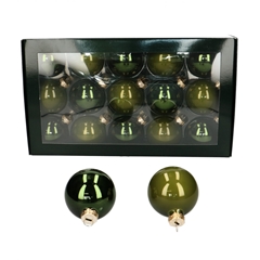 Christmas Bauble Ball 60mm Pearl X30