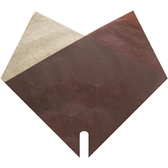 Sleeves Double Kraft 35*35cm X100