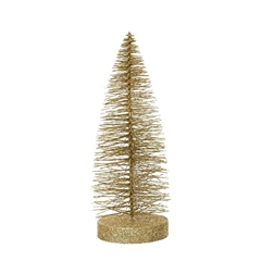 Christmas Tree Brush Glitter D08*20cm