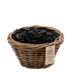 Baskets Rattan Terima Tray D26*11cm