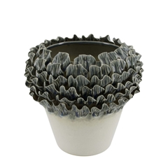 Ceramics Exclusive Waves Vase D24.5*23.5cm