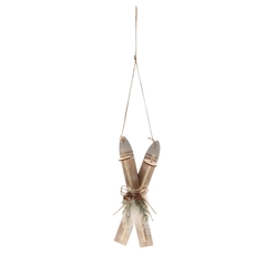 Christmas Deco Hanging Ski D04*8cm