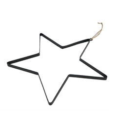 Christmas Deco Star Iron Hanging 30cm