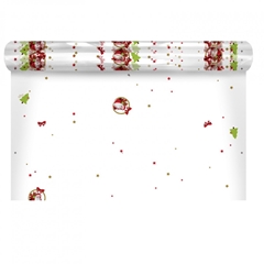 Christmas Cellophane Roll 80cm 120m Santa