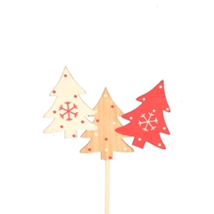 Christmas Sticks 10cm Tree X3 8*6cm