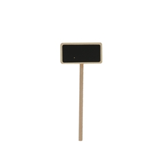 Floristry Price Cards Wood D06/3*14cm