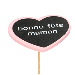 Love 50cm Heart Bonne Fête 8cm