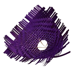 Bouquetholder Bamboo Braid D34cm