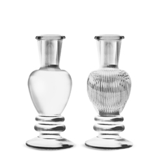 Glass Bottle Candle D05.5*12cm Ass.