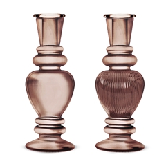 Glass Bottle Candle D06*16cm Ass.