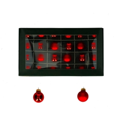Christmas Bauble Ball 25mm Combi X24
