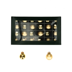 Christmas Bauble Ball 25mm Combi X24