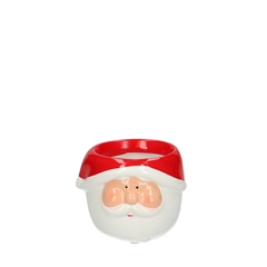 Christmas Ceramics Pot Santa D09*9cm