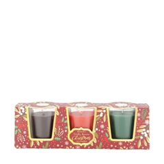 Christmas Candle Giftbox X-mas D06*6cm